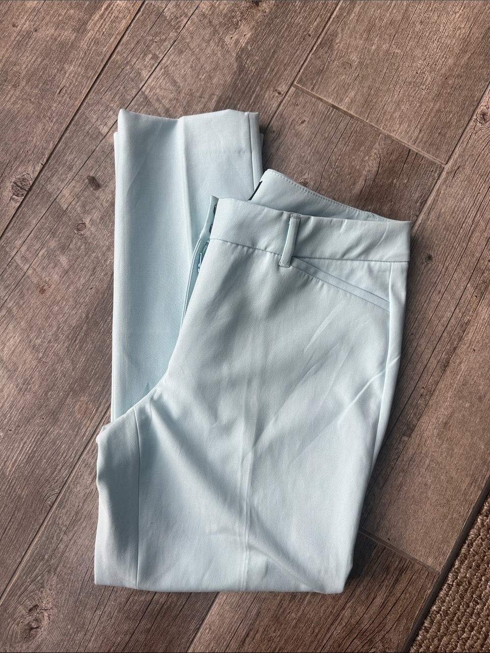 White House Black Market Light Blue Ankle Pants